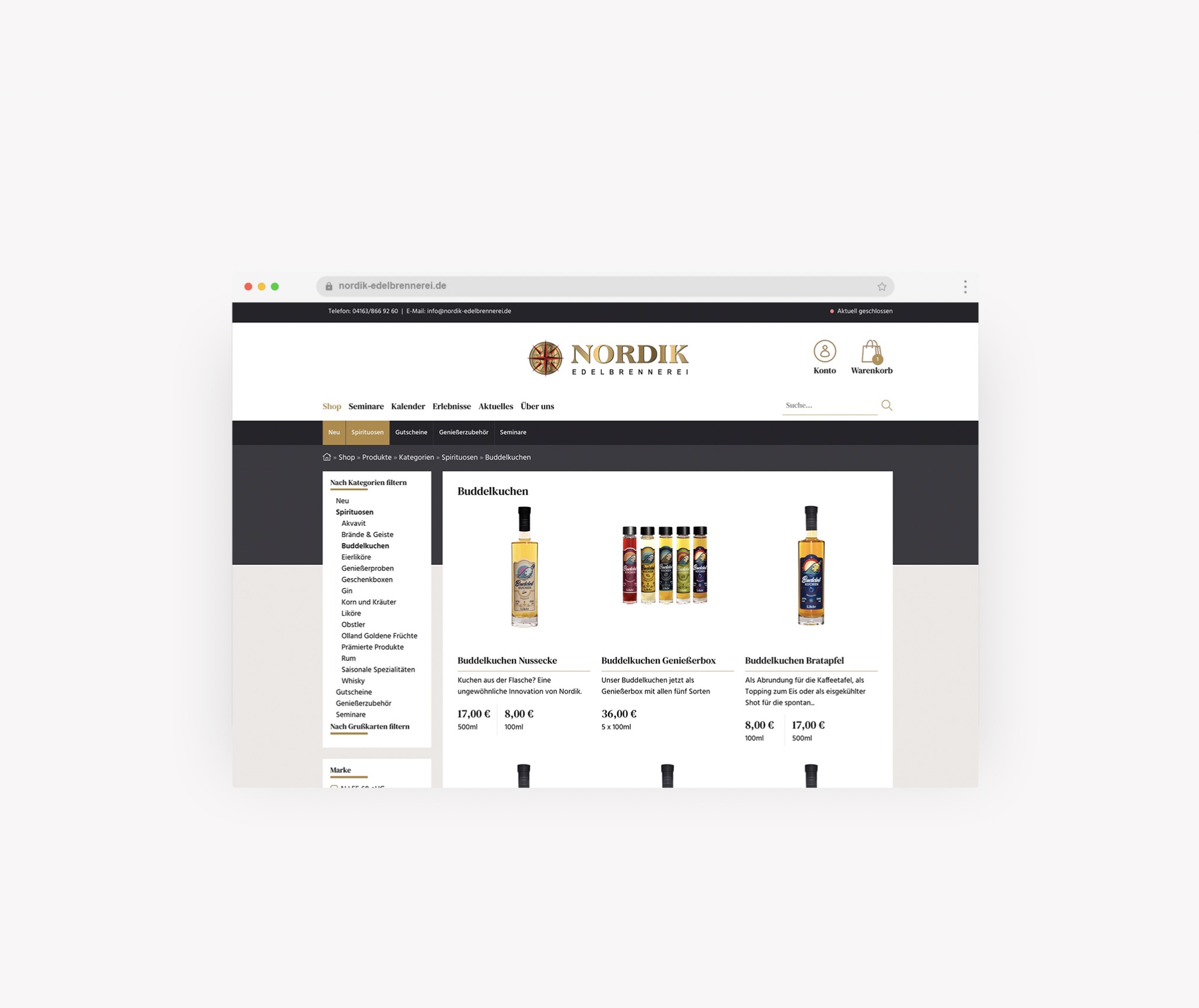 NORDIK Shop Software - E-Commerce Lösung